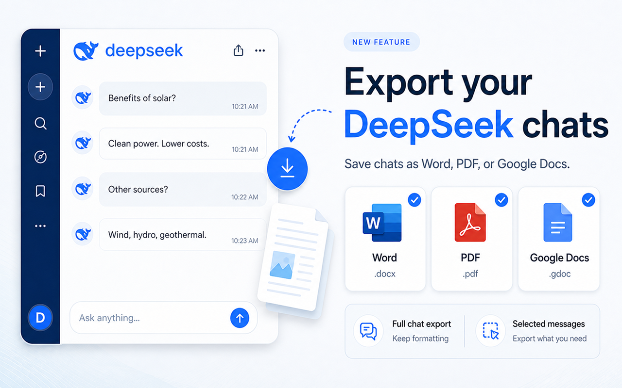 DeepSeek Exporter Guide